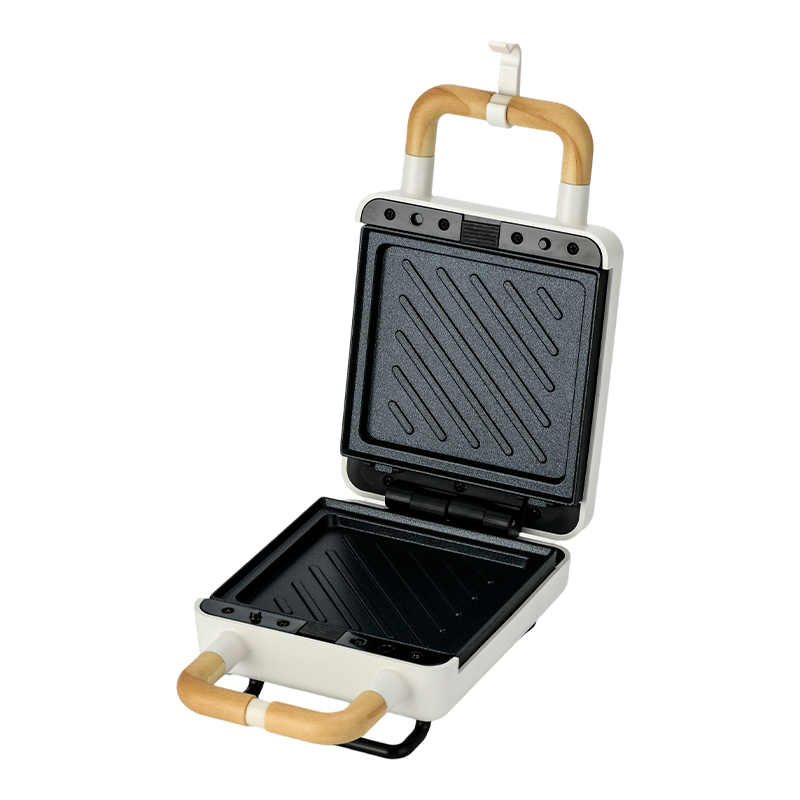 Machine à sandwich amovible avec manche en bois BJX-S001