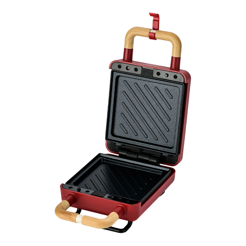 Machine à sandwich amovible avec manche en bois BJX-S001