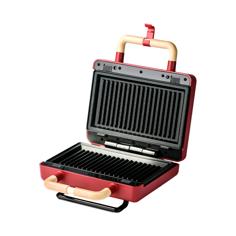 Grill à sandwich remplaçable à 2 tranches BJX-S003, 800 W 