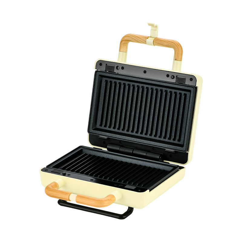 Grill à sandwich remplaçable à 2 tranches BJX-S003, 800 W 