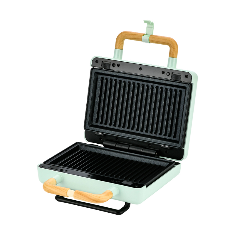 Grill à sandwich remplaçable à 2 tranches BJX-S003, 800 W 