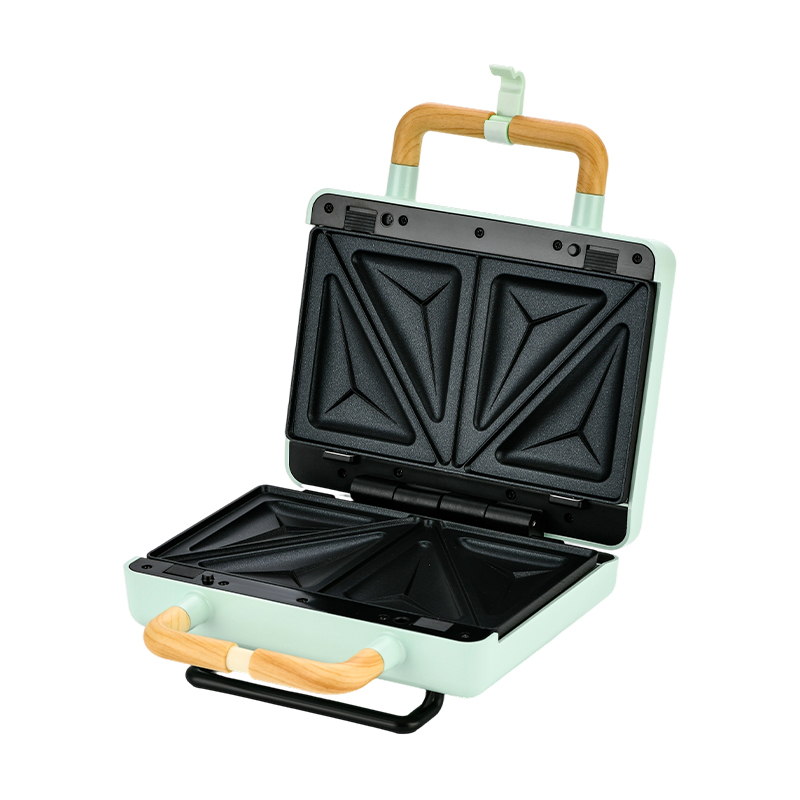 Grill à sandwich remplaçable à 2 tranches BJX-S003, 800 W 