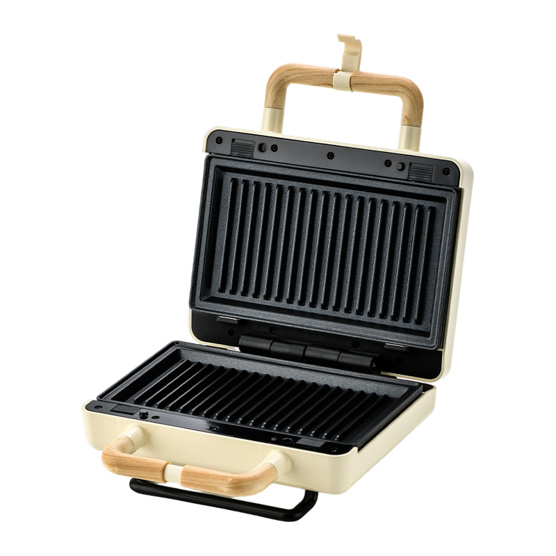 Grill à sandwich remplaçable à 2 tranches BJX-S003, 800 W 