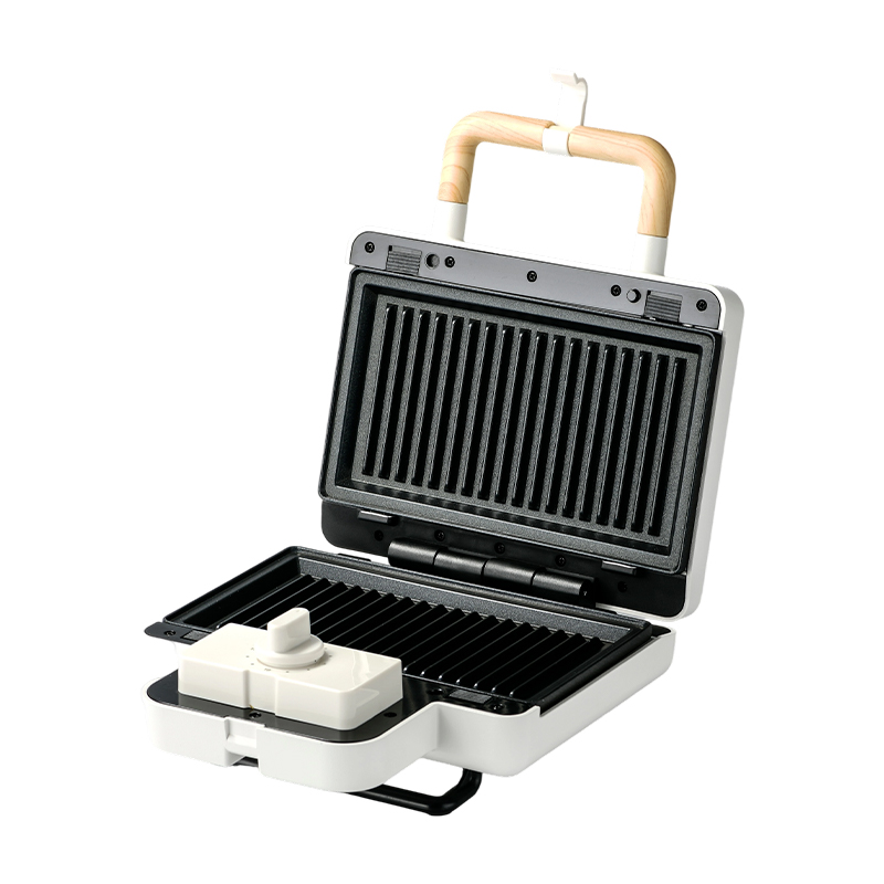 Gaufrier sandwich multifonction à 2 tranches, minuterie de 15 minutes, BJX-S016