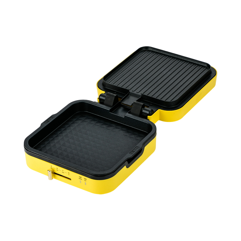 BJX-S018 Grill 24x24 cm avec contrôle de température et plaques amovibles