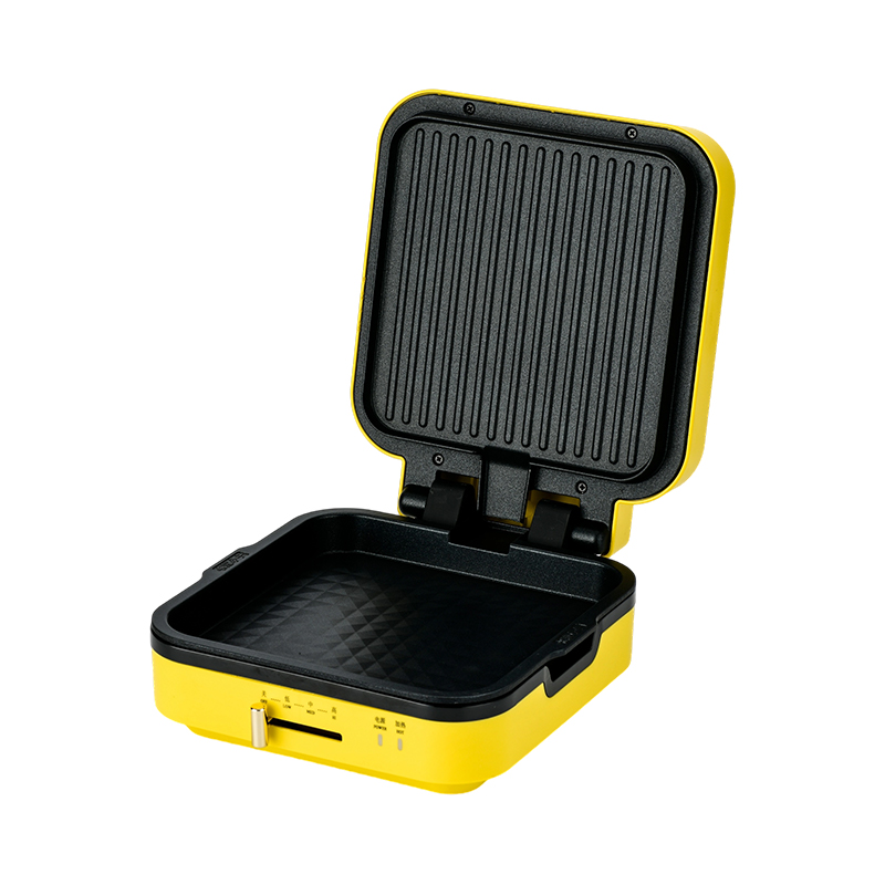BJX-S018 Grill 24x24 cm avec contrôle de température et plaques amovibles