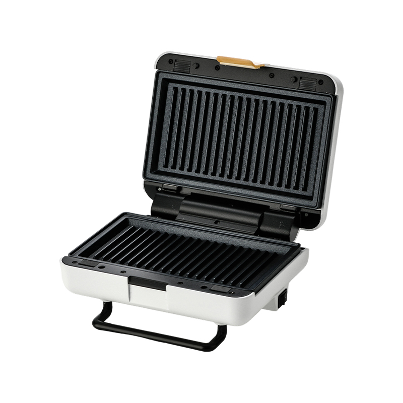 BJX-S025 Machine à sandwich et grill à 2 tranches ouvertes à 180 °
