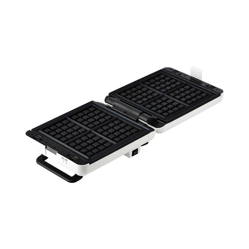BJX-S026 Grill et sandwich ouvert à 4 tranches à 180 ° avec contrôle à 3 niveaux et bac d'égouttage d'huile