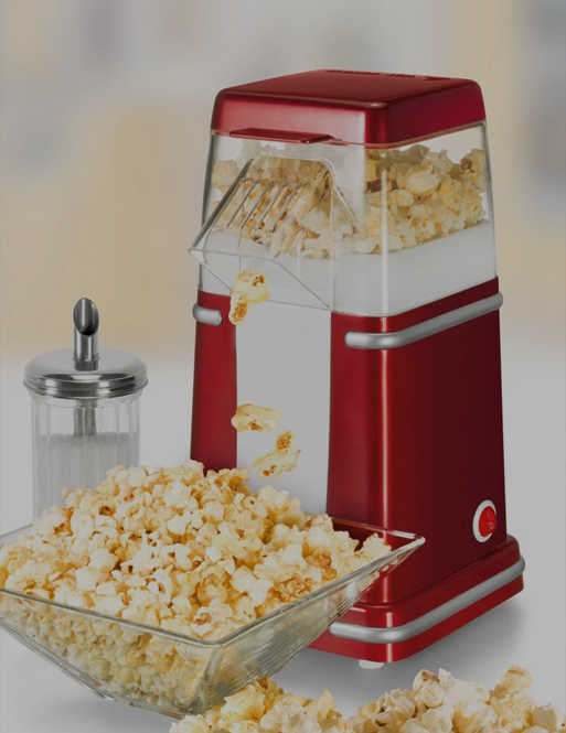 Machine à pop-corn maison